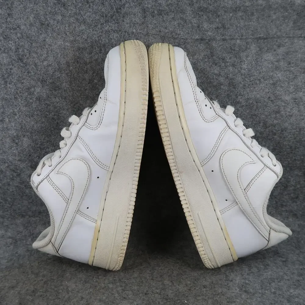 Nike Shoes Womens 7.5 Air Force 1 Low Sneakers Casual White Trainer Lace Up